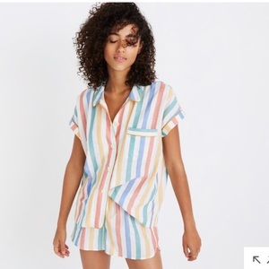 Madewell Striped Pajama Set
